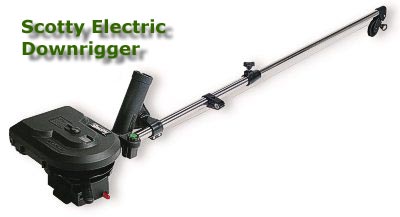 Scotty Electric Downriggers, only the best is good enough!
